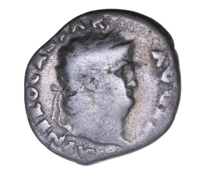 Nero AD 54-68 Silver Denarius Rome * British Find*