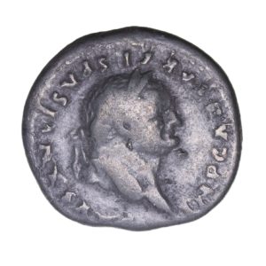 Vespasian AD 69-79 Silver Denarius Rome * British Find*