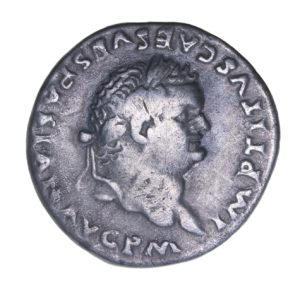 Titus AD 79-81 Silver Denarius Rome * British Find*