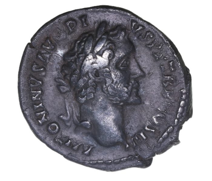 Antoninus Pius & Marcus Aurelius AD 138-161 Silver Denarius Rome * British Find*