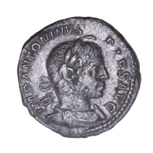 Elagabalus AD 218-222 Silver Denarius Rome * British Find*