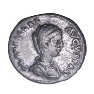 Plautilla wife of Caracilla AD 198-217 Silver Denarius Rome * British Find*