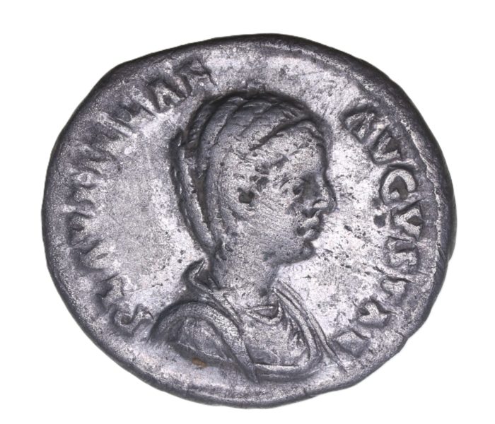 Plautilla wife of Caracilla AD 198-217 Silver Denarius Rome * British Find*