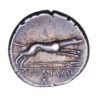 Roman Republic C. Postumius Ta 74 BC Silver Denarius - Image 2