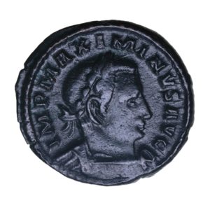 Maximinus II AD 310-313 Bronze Follis *ex Bourton on the Water Hoard*