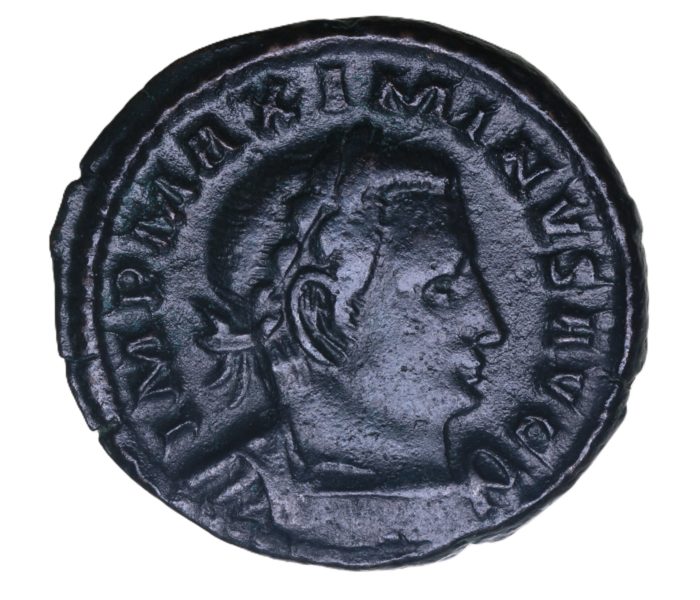 Maximinus II AD 310-313 Bronze Follis *ex Bourton on the Water Hoard*