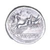 Roman Republic C. Luscus & L. Fabius 82 BC Silver Denarius - Image 2