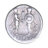 Roman Republic C. Servilius C.f 57 BC Silver Denarius - Image 2