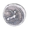 Roman Republic T. Carisius 46 BC Silver Denarius - Image 2