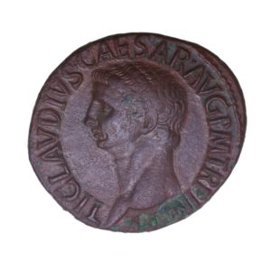 Claudius AD 41-54 Copper As Rome The Twelve Caesars
