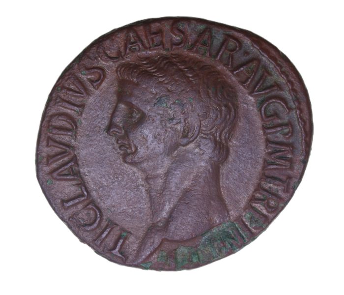 Claudius AD 41-54 Copper As Rome The Twelve Caesars