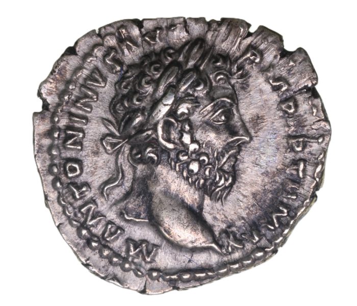 Marcus Aurelius AD 161-180 Silver Denarius Rome