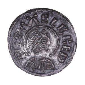 Kings of Wessex Alfred the Great AD 871-899 Silver Penny Lunettes type