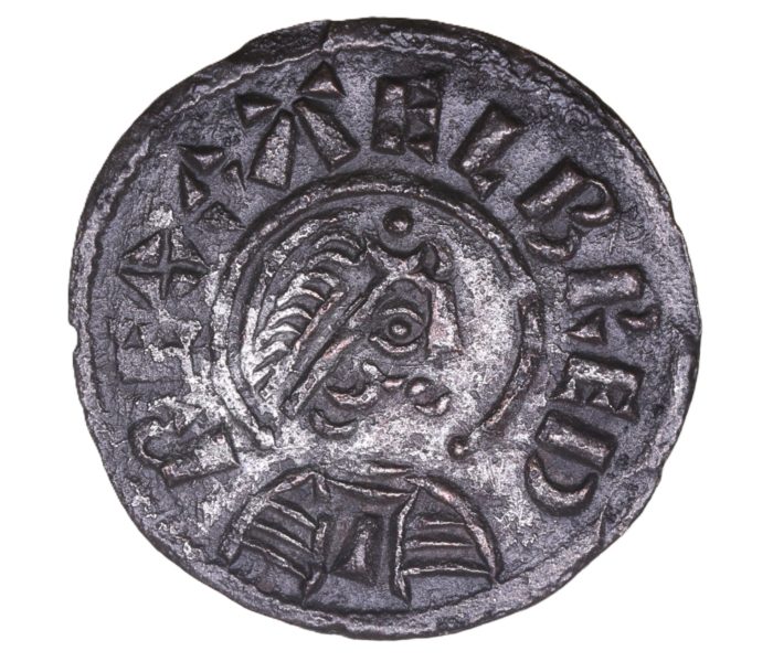Kings of Wessex Alfred the Great AD 871-899 Silver Penny Lunettes type
