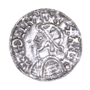 Aethelred II AD 978-1016 Silver Penny Helmet type York