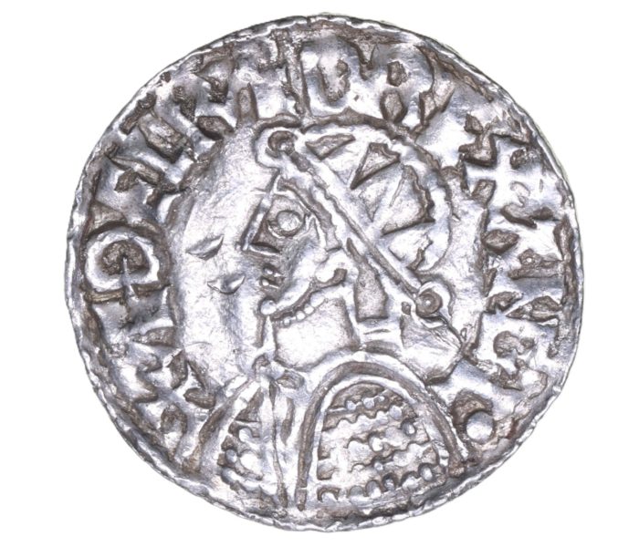 Aethelred II AD 978-1016 Silver Penny Helmet type York