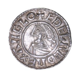 Aethelred II AD 978-1016 Silver Penny Last Small Cross London