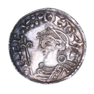 Cnut AD 1016-1035 Silver Penny Short Cross type Lincoln