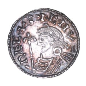 Cnut AD 1016-1035 Silver Penny Short Cross type Lincoln