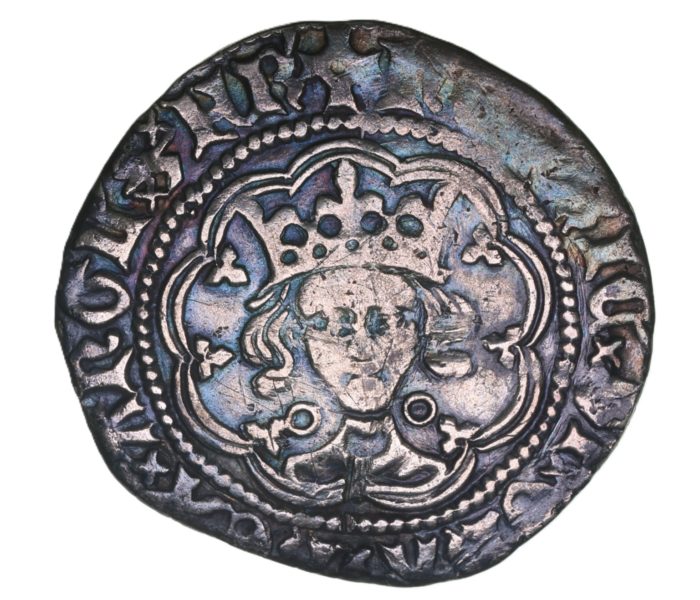 Henry VI AD 1422-1461 Silver Halfgroat Calais