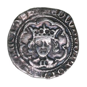 Edward IV AD 1461-1483 Silver Halfgroat Canterbury