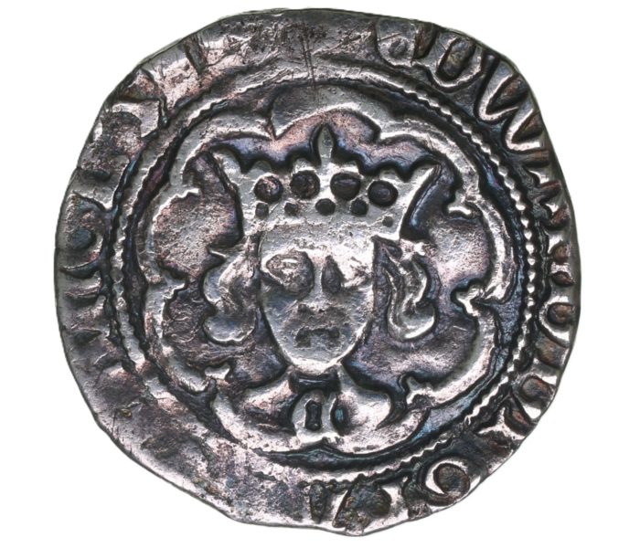 Edward IV AD 1461-1483 Silver Halfgroat Canterbury