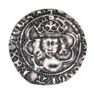 Henry VII AD 1485-1509 Silver Halfgroat Canterbury