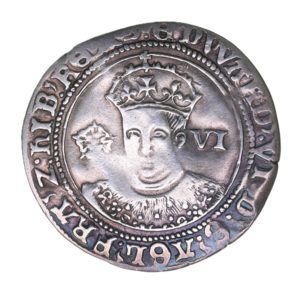 Edward VI AD 1547-1553 Silver Sixpence London