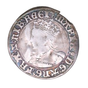 Mary AD 1553-1554 Silver Groat