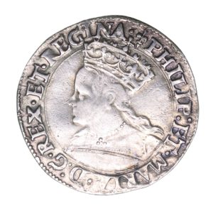 Philip & Mary AD 1554-1558 Silver Groat