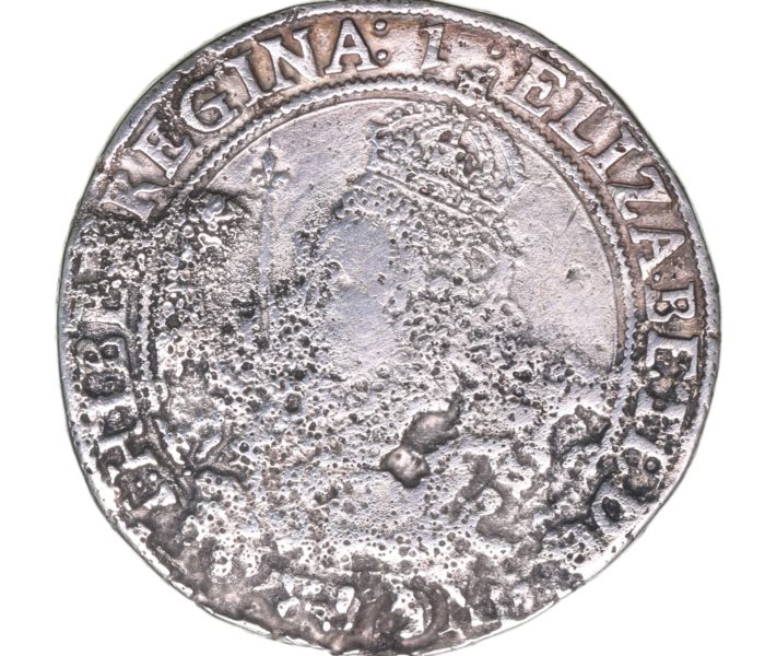 Elizabeth I AD 1558-1603 Silver Halfcrown