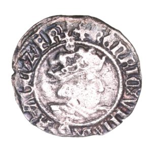 Henry VIII AD 1509-1547 Silver Halfgroat Canterbury