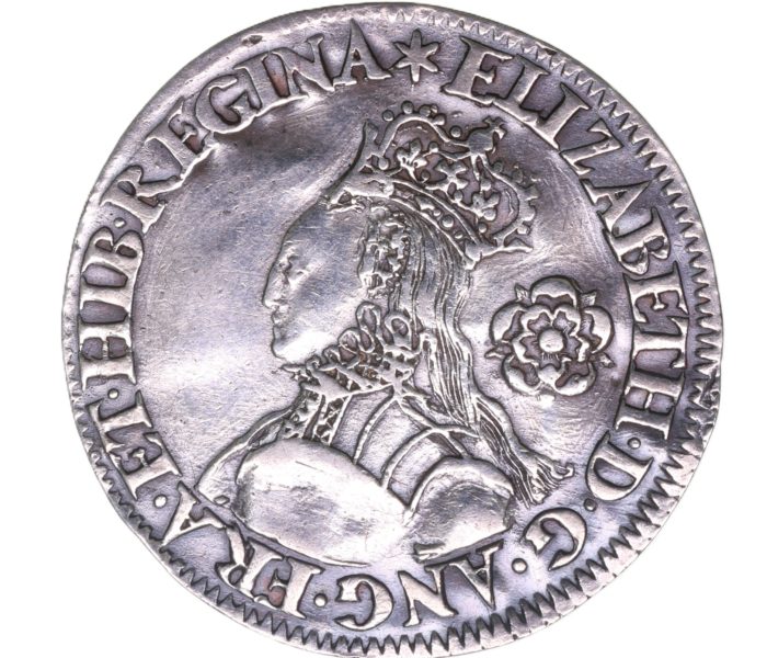 Elizabeth I AD 1558-1603 Silver Milled Sixpence