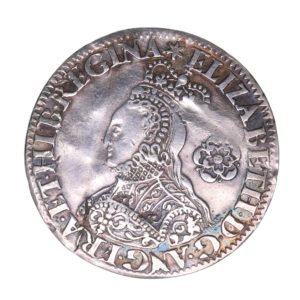 Elizabeth I AD 1558-1603 Silver Milled Sixpence