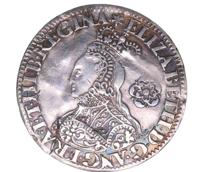 Elizabeth I AD 1558-1603 Silver Milled Sixpence