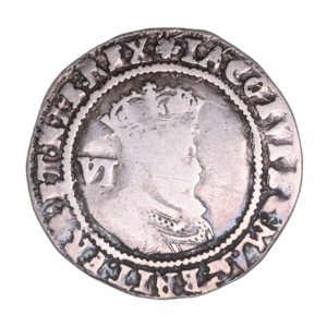 James I AD 1603-1625 Silver Sixpence