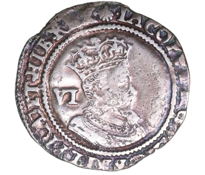 James I AD 1603-1625 Silver Sixpence