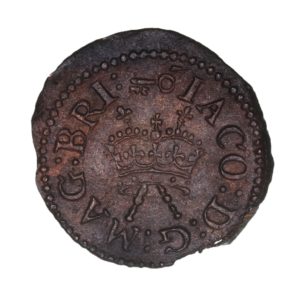 James I AD 1603-1625 Copper Farthing