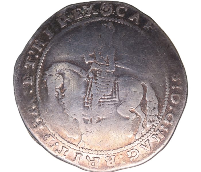 Charles I AD 1625-1649 Silver Crown Truro AD 1642-3 English Civil War