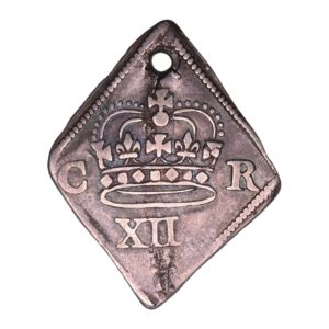 Charles I AD 1625-1649 Silver Shilling Newark Siege Piece