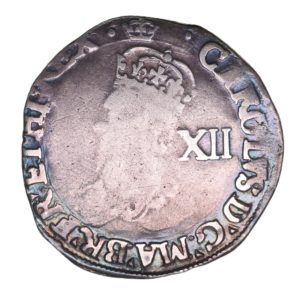 Charles I AD 1625-1649 Silver Shilling