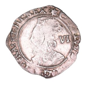 Charles I AD 1625-1649 Silver Sixpence