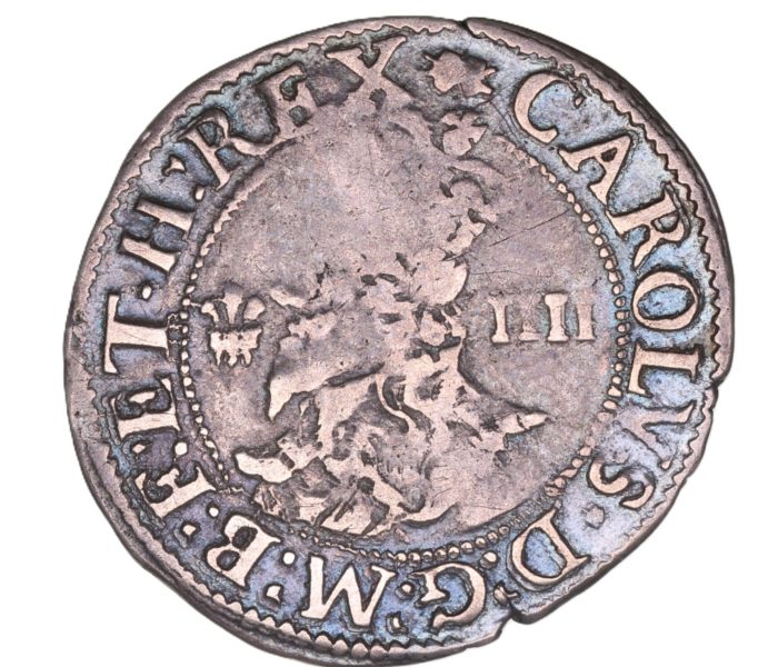 Charles I AD 1625-1649 Silver Groat Aberystwyth