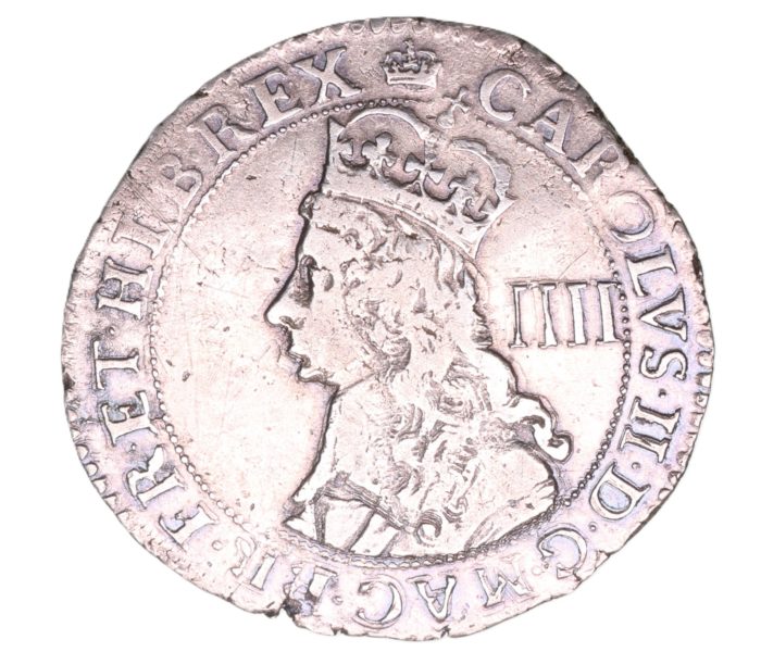 Charles II AD 1660-1685 Silver Fourpence