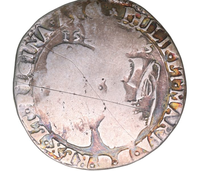 Philip & Mary AD 1554-1558 Silver Shilling