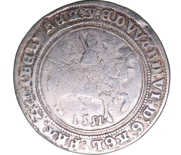 Edward VI AD 1547-1553 Silver Halfcrown