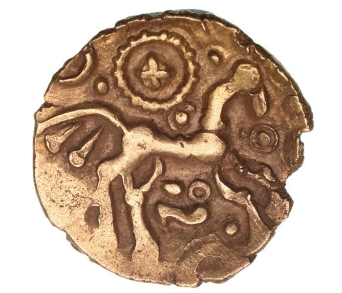 Dobunni Corio 20 BC-AD 5 Gold Quarter Stater