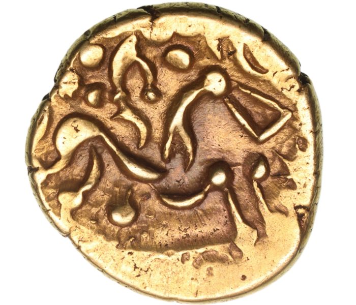 Corieltauvi 1st Century BC Gold Stater