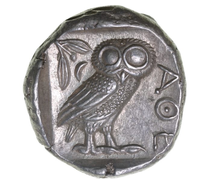 Attica Athens 454-404 BC Silver Tetradrachm