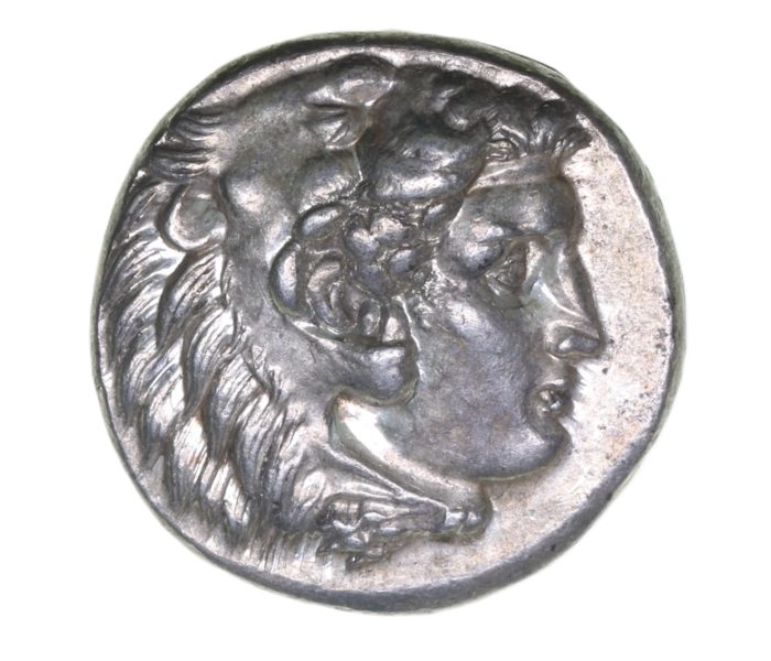 Macedon Alexander The Great 336-323 BC Silver Drachm Lifetime issue *High Grade*